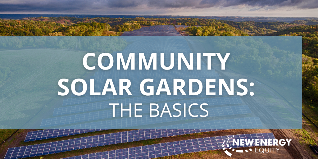 Community Solar Gardens: The Basics blog post cover image