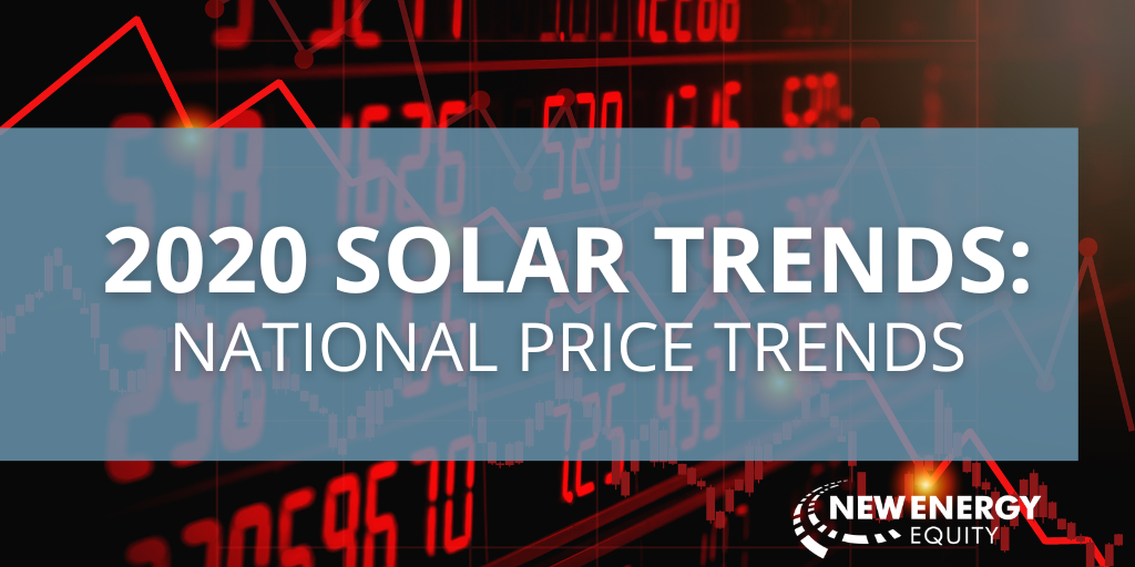 2020 Solar Trends: National Price Trends blog post cover image 