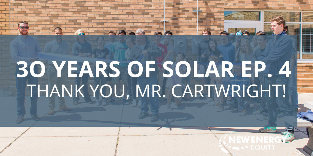 30 Years Of Solar Ep. 4: Thank you, Mr. Cartwright blog post cover image