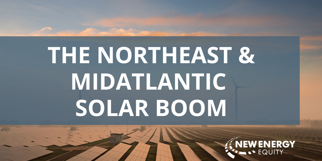 NE and MA Solar Boom