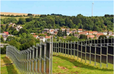 A 1 MWp DC vertically mounted east-west bifacial PV system, located in Germany